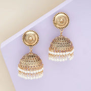 Synthetic & Beads Trendy Earring