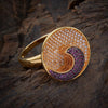 ruby design zircon ring