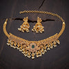 Antique Choker Necklace With Adjustable Chain