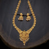 Ruby Long Necklace With Stones & Beads