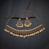 Synthetic Stones & Beads Choker Antique Necklace